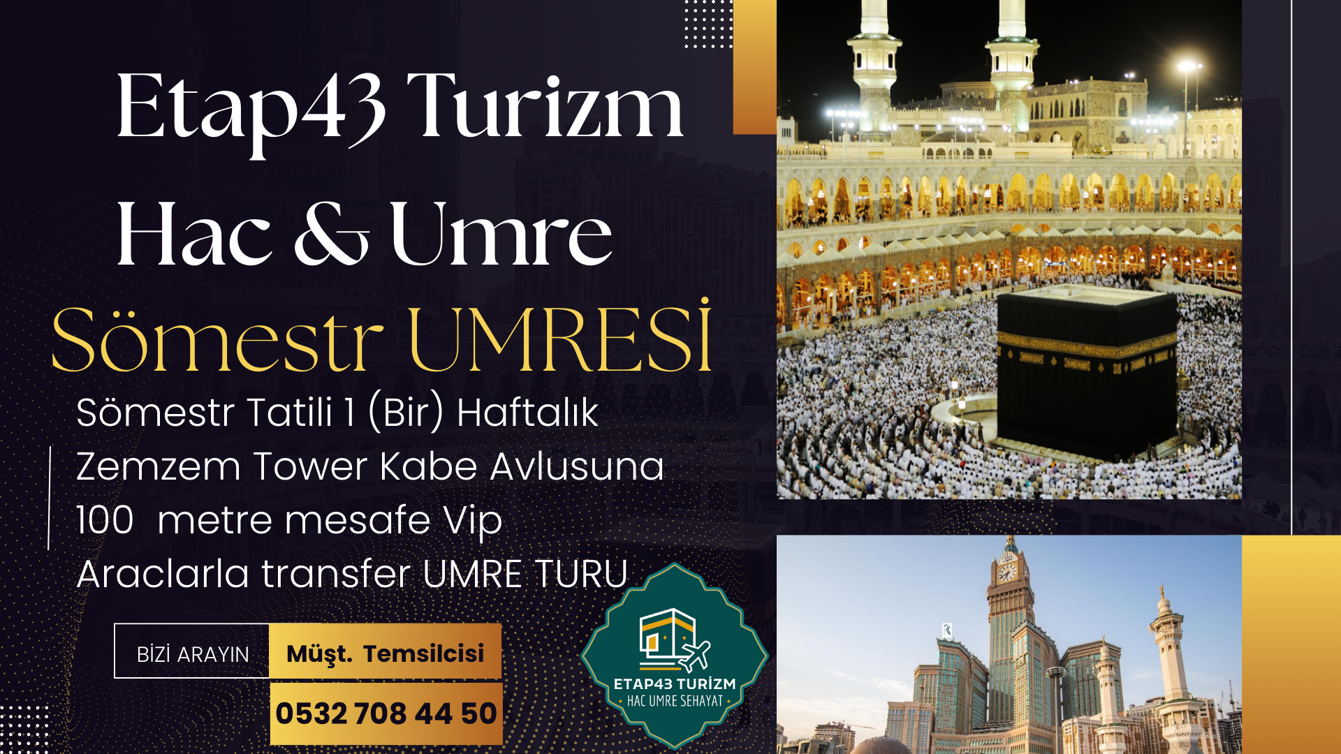 Sömestre 1 Hafta Tatil Umresi